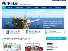 Tablet Screenshot of petrolisgroup.com